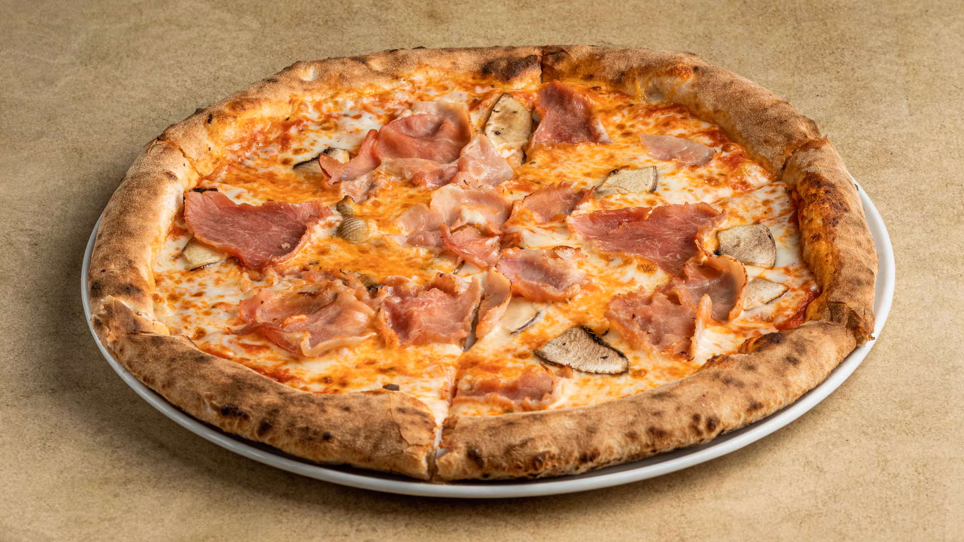 Prosciutto Cotto e Funghi